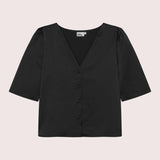 Vesta Blouse Black