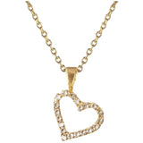 Mini Sweetheart necklace Crystal