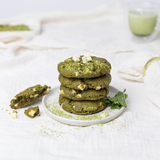 Matcha cookie with white chocolate mix