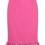 Chiffon Ruffle Skirt pink