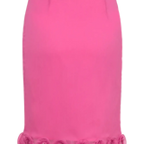 Chiffon Ruffle Skirt pink