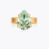 Mini Drop Ring / Chrysolite