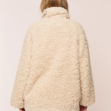 Muffe Coat Warm Sand