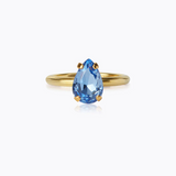 Petite Drop Ring / Lapis