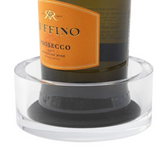 Caspari Wine Bottle Holder, in Acrylic Crystal