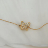 Crystal Butterfly Bracelet