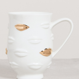 Gilded Muse Gala Mug White/Gold